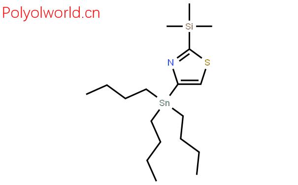 4-(三正丁基锡)-2-(三甲基硅基)噻唑结构式图片|252562-80-4结构式图片