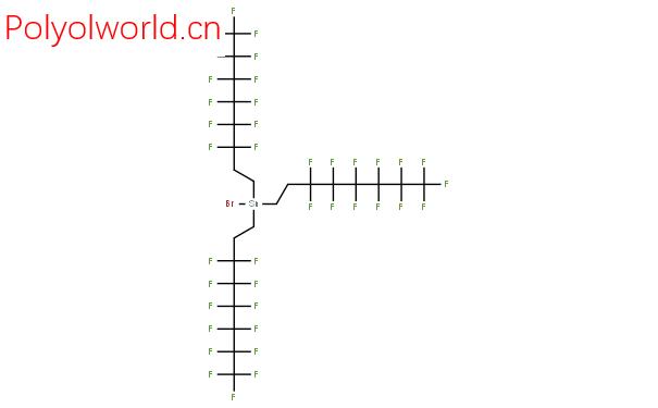 三(3,3,4,4,5,5,6,6,7,7,8,8,8-全氟辛基)溴化锡结构式图片|175354-31-1结构式图片