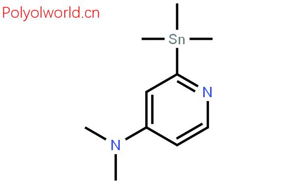 N,N-二甲基-2-三甲基锡-4-氨基吡啶结构式图片|689282-82-4结构式图片