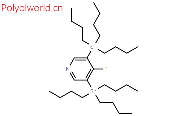 4-氟-3,5-二(三丁基锡烷基)吡啶,4-氟-3,5-二(三丁基锡烷基)吡啶结构式图片|1204580-75-5结构式图片