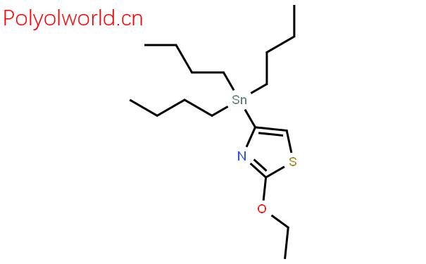 2-乙氧基-4-(三正丁基锡)噻唑结构式图片|240816-28-8结构式图片