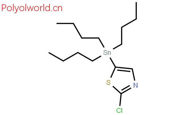 2-氯-5-三丁基锡噻唑结构式图片|889672-73-5结构式图片