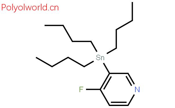 4-氟-3-三丁基锡吡啶结构式图片|918542-03-7结构式图片