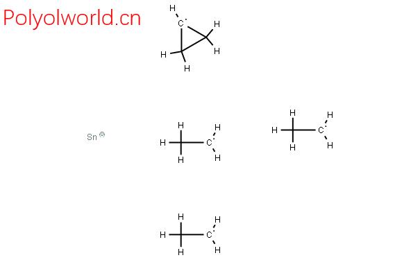 环丙基三乙基锡结构式图片|35825-28-6结构式图片