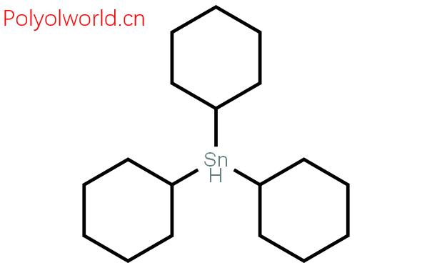 三环己基氢化锡结构式图片|6056-50-4结构式图片