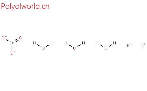 锡(IV)酸钾三水合物结构式图片|12125-03-0结构式图片